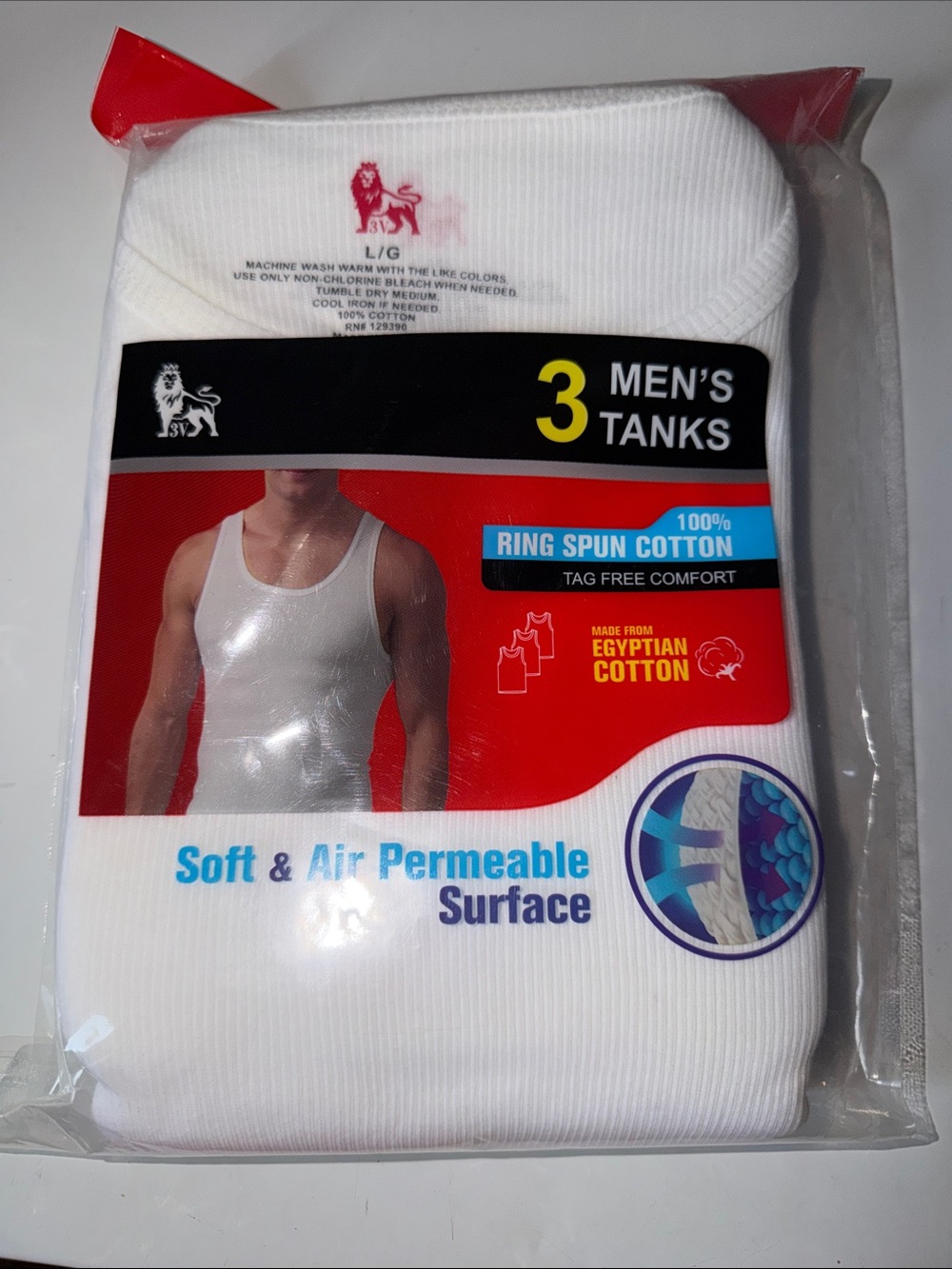 3/$15. NEW Men’ Tank L